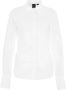 Pinko Poplin Overhemd met Geborduurd Logo White Dames - Thumbnail 2