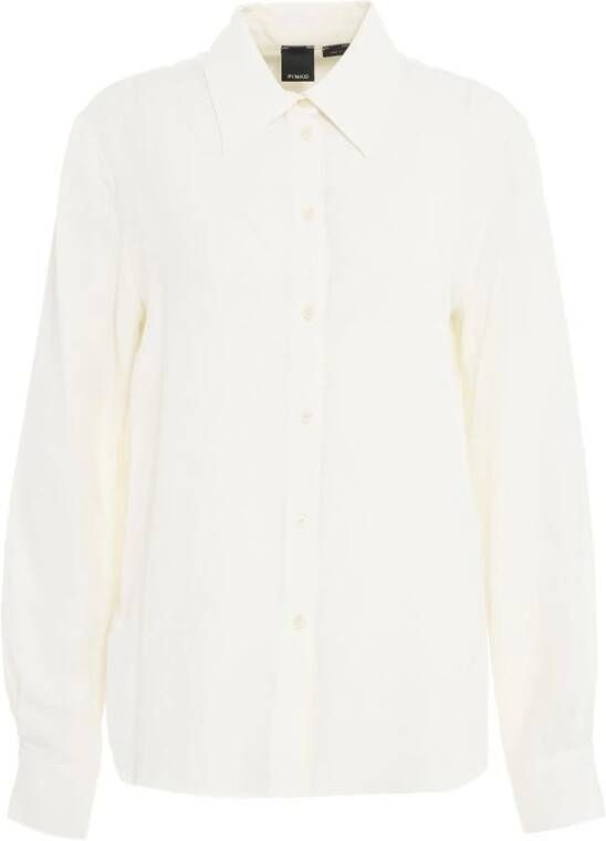 Pinko Stijlvolle Shirt A01P Z00* White Dames