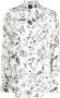 Pinko Corisha Camicia Crepe DE Chine Stampa Tattoo Beige Dames - Thumbnail 3