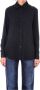 Pinko Elegante Zwarte Overhemd met Lange Mouwen Black Dames - Thumbnail 1