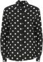 Pinko Zwarte polka-dot lange mouwen shirt Black Dames - Thumbnail 1