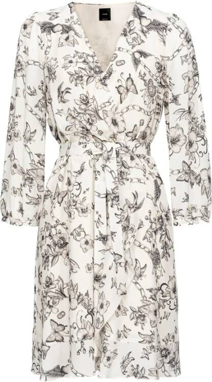 Pinko Short Dresses Beige Dames