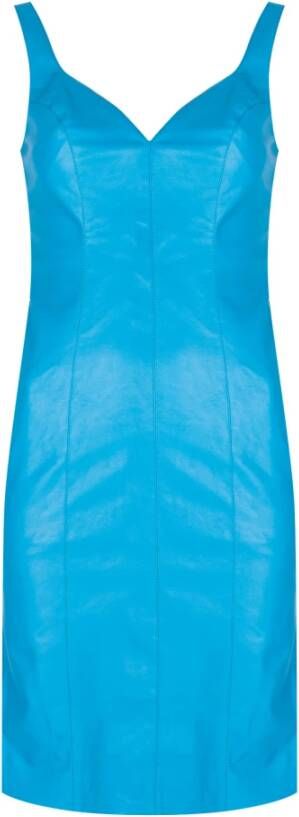 pinko Short Dresses Blauw Dames
