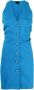 Pinko Lichtblauwe mouwloze jurk voor vrouwen Blauw Dames - Thumbnail 1