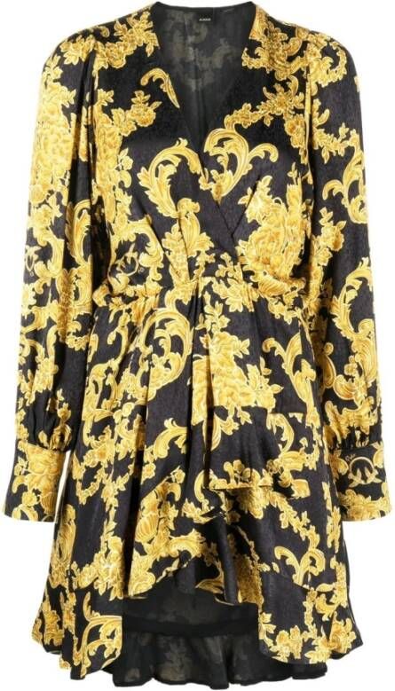 Pinko Short Dresses Geel Dames