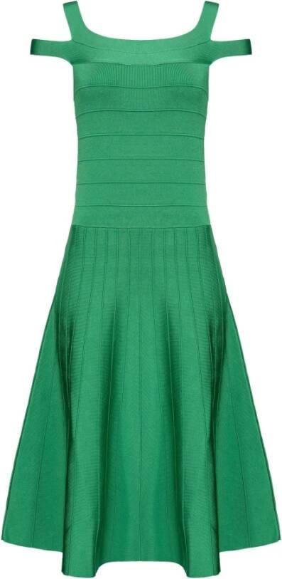 Pinko Short Dresses Groen Dames