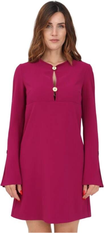 pinko Short Dresses Paars Dames