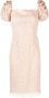 Pinko Casual Jurk Samenstelling 100% Code 101004 Pink Dames - Thumbnail 1