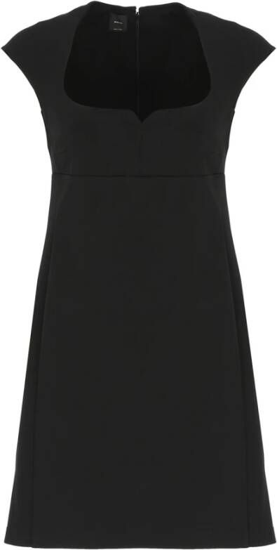 Pinko Short Dresses Zwart Dames