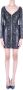 Pinko Short Dresses Black Dames - Thumbnail 1