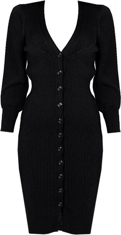 Pinko Short Dresses Zwart Dames