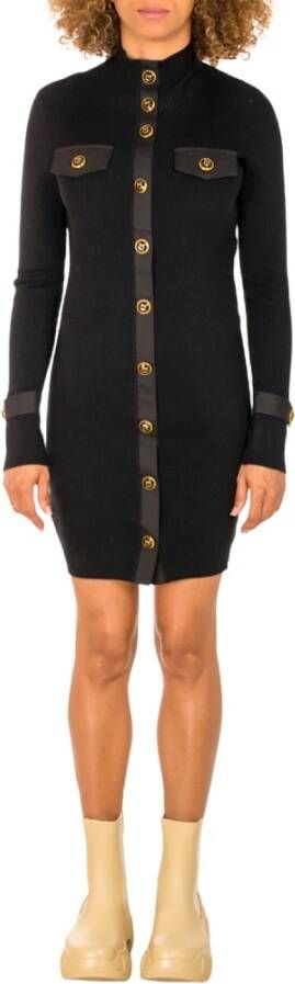 Pinko Short Dresses Zwart Dames
