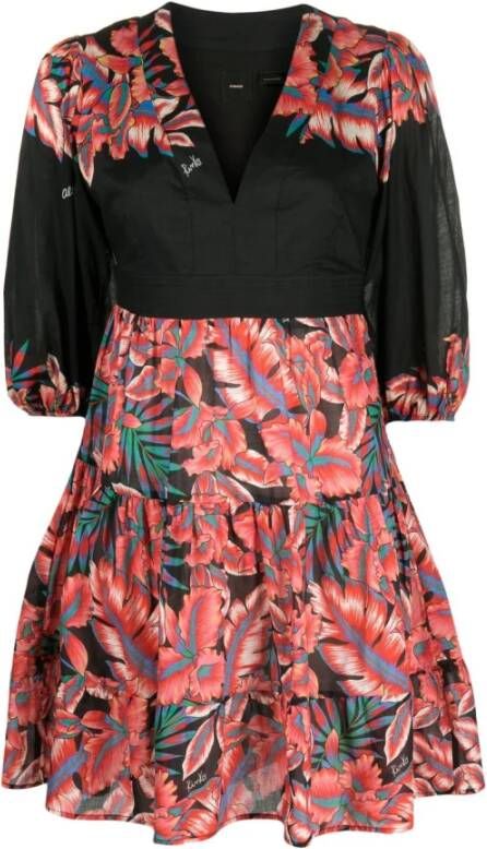 Pinko Short Dresses Zwart Dames