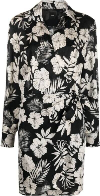 Pinko Short Dresses Zwart Dames
