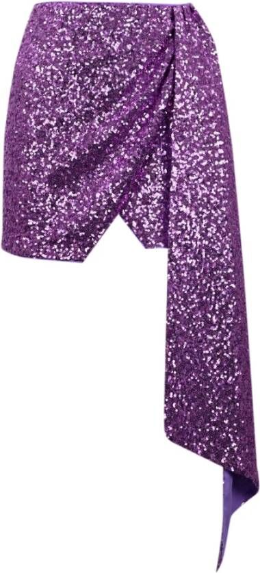 Pinko Short Skirts Purple Dames