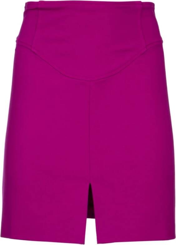 Pinko Short Skirts Purple Dames