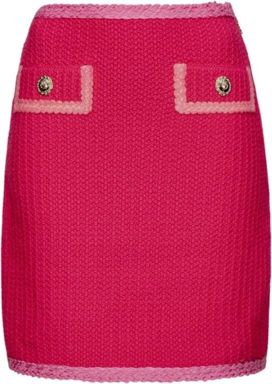 Pinko Short Skirts Roze Dames