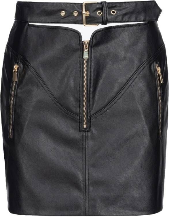 Pinko Maxi Jurken Elegante en Stijlvolle Collectie Black Dames