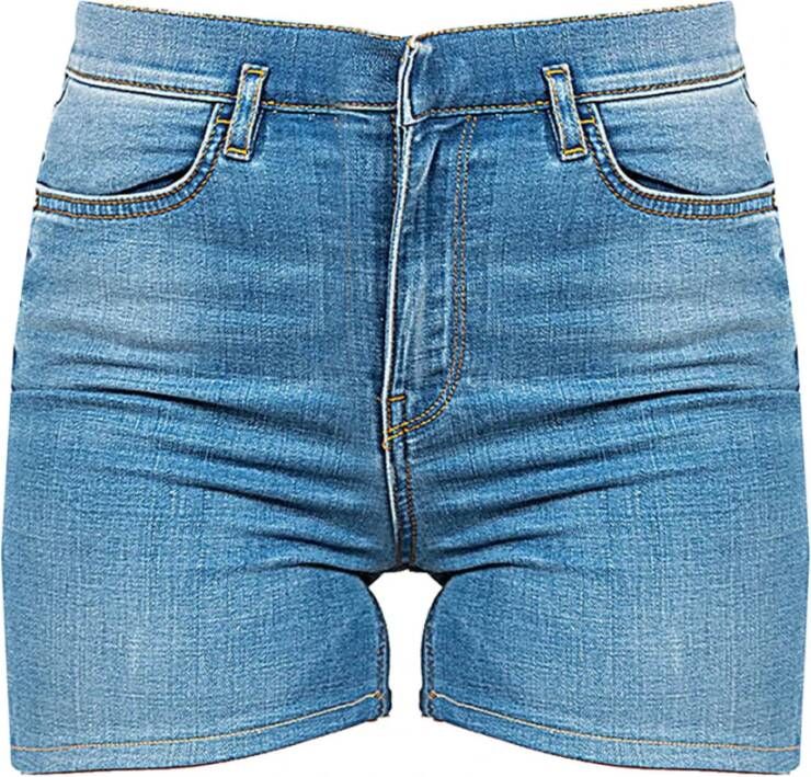 Pinko Shorts Blauw Dames