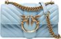 Pinko Turquoise Gewatteerde Crossbody Tas Blauw Dames - Thumbnail 3
