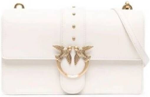 Pinko Cross Body Bags Beige Dames