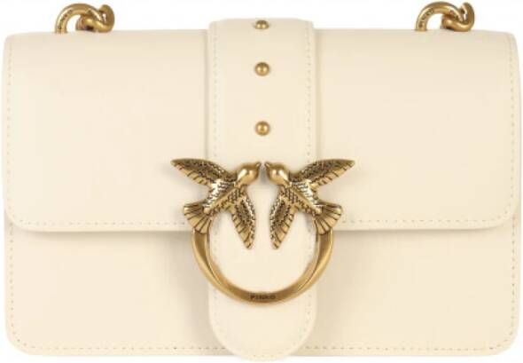Pinko Shoulder Bags Beige Dames