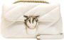 Pinko Gewatteerde Sheepskin Schoudertas met Love Birds White Dames - Thumbnail 14