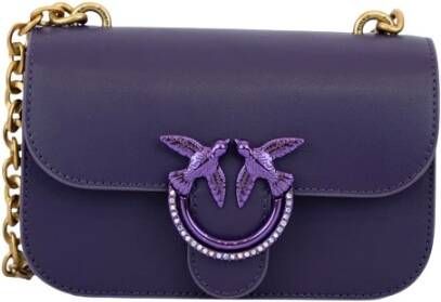 Pinko Shoulder Bags Purple Dames