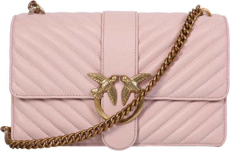 Pinko Shoulder Bags Roze Dames