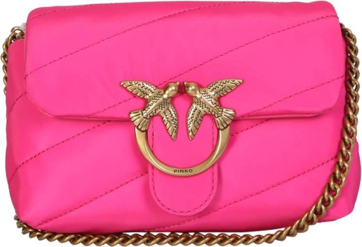 Pinko Shoulder Bags Roze Dames