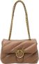 Pinko Klassieke gewatteerde puff tas met Love Birds logo Brown Dames - Thumbnail 13