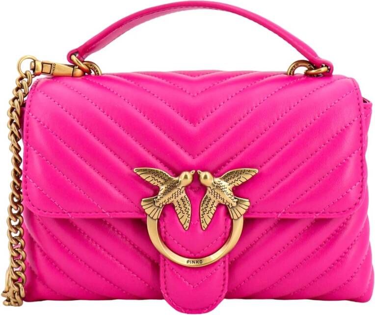 Pinko Shoulder Bags Roze Dames