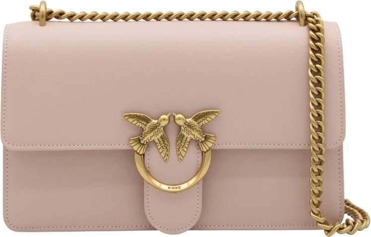 Pinko Crossbody bags Shoulder bag 'Love One Classic' in poeder roze