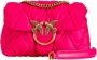 Pinko Gerecyclede gewatteerde nylon Mini Puff Rhombus tas Pink Dames - Thumbnail 3