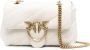 Pinko Leren Schoudertas met Afneembare Kettingriem White Dames - Thumbnail 15