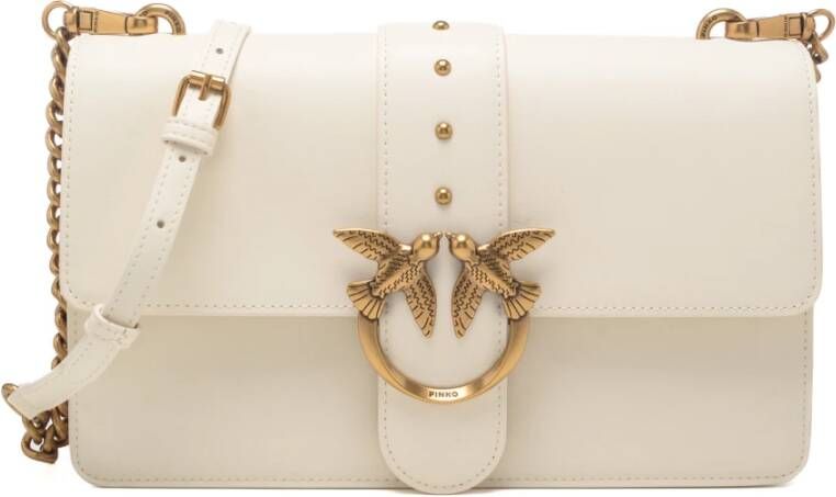 Pinko Schoudertas Samenstelling 100% Code 100053-A0F1-Z14Q White Dames - Foto 10