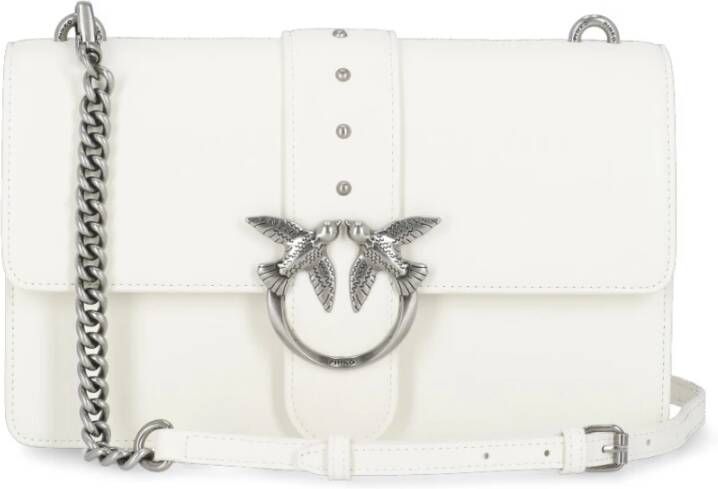 Pinko Schoudertas Samenstelling 100% Code 100053-A0F1-Z14Q White Dames - Foto 8