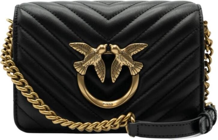 pinko Shoulder Bags Zwart Dames