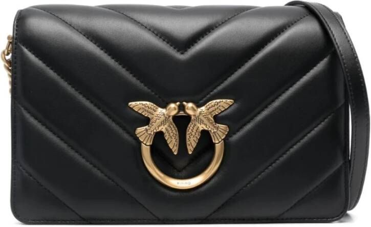 Pinko Klassieke Love Bag Click in zwart Black Dames