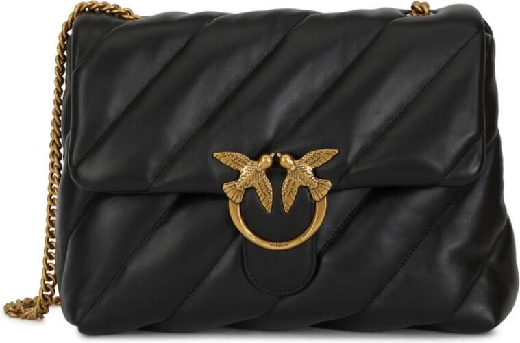 Pinko Stijlvolle Schoudertas Black Dames