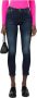 Pinko Blauwe Stretch Denim Skinny Jeans met Love Birds Borduursel Blue Dames - Thumbnail 5