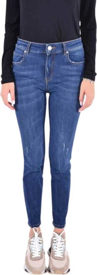 pinko Skinny jeans Blauw Dames