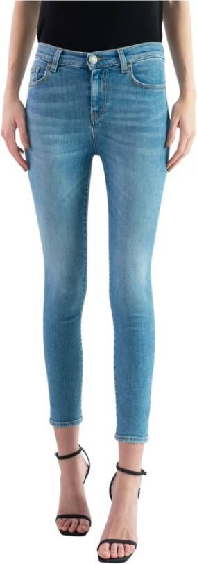 Pinko Skinny Jeans Blauw Dames