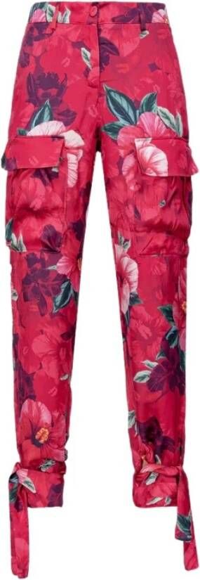 Pinko Skinny Trousers Paars Dames
