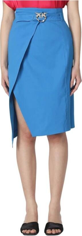 Pinko Skirts Blauw Dames