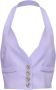 Pinko Sleeveless Tops Purple Dames - Thumbnail 1