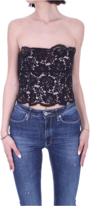 Pinko Sleeveless Tops Zwart Dames