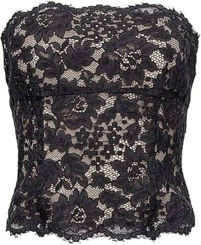 Pinko Sleeveless Tops Zwart Dames