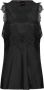 Pinko Sleeveless Tops Zwart Dames - Thumbnail 1