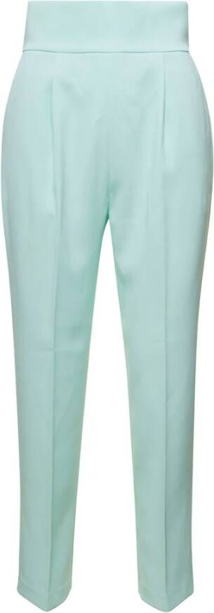 Pinko Slim-fit Trousers Blauw Dames